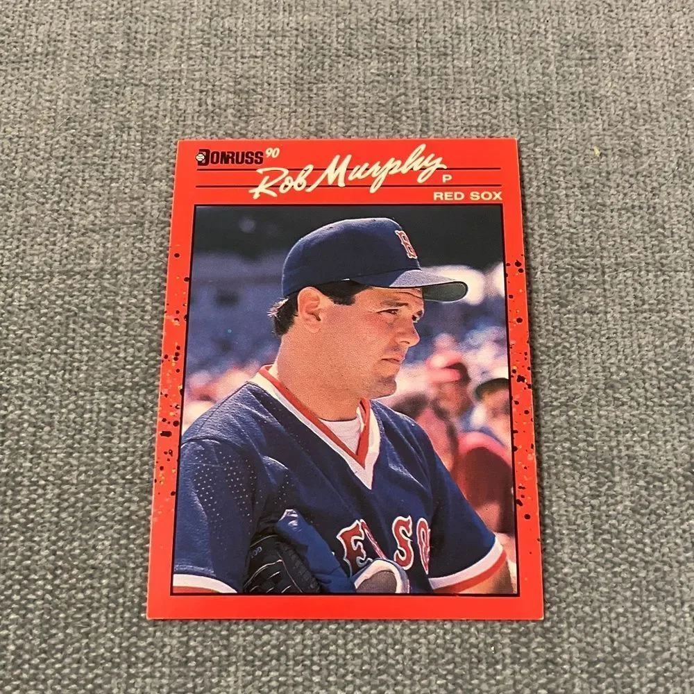 1990 Donruss Boston Red Sox Baseball Card Trading Card